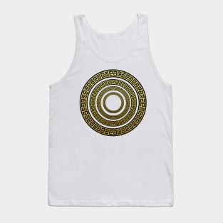 Artdeco Greek Meander Symbol Tank Top